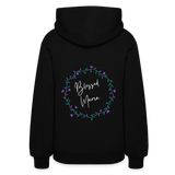 'Blessed Mama' Pull Over Hoodie-Dark Colors - black