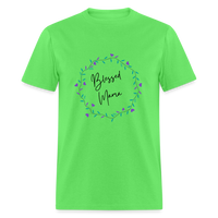 'Blessed Mama' Unisex Classic T-Shirt-Light Colors - kiwi