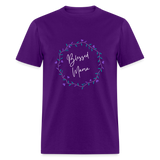 'Blessed Mama' Unisex Classic T-Shirt-Dark Colors - purple