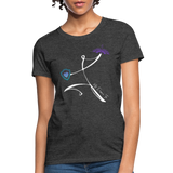 'My Empower Tee' Women's T-Shirt-Dark Colors - heather black