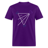 'Always Choose Love' Unisex Classic T-Shirt-Dark Colors - purple