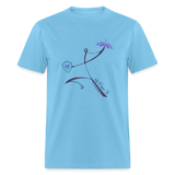 'My Empower Tee' Unisex Classic T-Shirt-Light Colors - aquatic blue