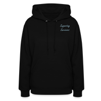 'Resilient' Pull Over Hoodie-Dark Colors - black