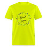 'Blessed Mama' Unisex Classic T-Shirt-Light Colors - safety green