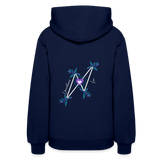 'Unconditional Love' Pull Over Hoodie-Dark Colors - navy