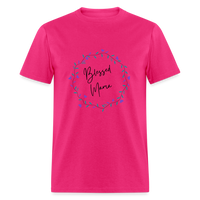 'Blessed Mama' Unisex Classic T-Shirt-Light Colors - fuchsia