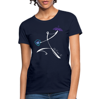 'My Empower Tee' Women's T-Shirt-Dark Colors - navy