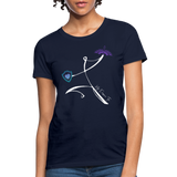 'My Empower Tee' Women's T-Shirt-Dark Colors - navy