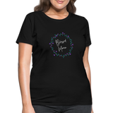 'Blessed Mama' Women's T-Shirt-Dark Colors - black