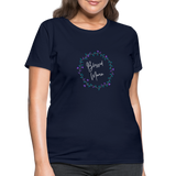 'Blessed Mama' Women's T-Shirt-Dark Colors - navy