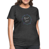 'Blessed Mama' Women's T-Shirt-Dark Colors - heather black