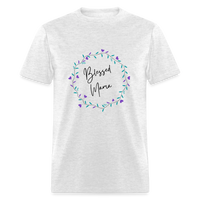 'Blessed Mama' Unisex Classic T-Shirt-Light Colors - light heather gray