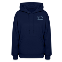 'Unconditional Love' Pull Over Hoodie-Dark Colors - navy