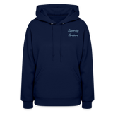 'Unconditional Love' Pull Over Hoodie-Dark Colors - navy