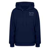 'Unconditional Love' Pull Over Hoodie-Dark Colors - navy