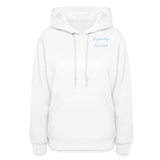 'Let That S**t Go' Pull Over Hoodie-Light Colors - white