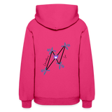 'Unconditional Love' Pull Over Hoodie-Light Colors - fuchsia