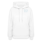 'Resilient' Pull Over Hoodie-Light Colors - white