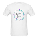 'Blessed Mama' Unisex Classic T-Shirt-Light Colors - white