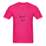 'Blessed Mama' Unisex Classic T-Shirt-Light Colors - fuchsia