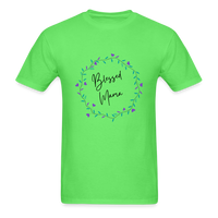 'Blessed Mama' Unisex Classic T-Shirt-Light Colors - kiwi