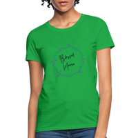 'Blessed Mama' Women's T-Shirt-Light Colors - bright green