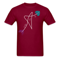 'Let That S**t Go' Sigil Unisex Classic T-Shirt-Dark Colors - burgundy