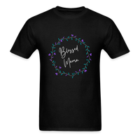 'Blessed Mama' Unisex Classic T-Shirt-Dark Colors - black