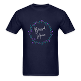 'Blessed Mama' Unisex Classic T-Shirt-Dark Colors - navy
