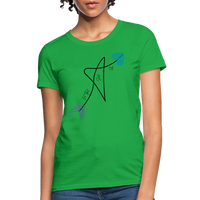 'Let That S**t Go' Women's T-Shirt-Light Colors - bright green
