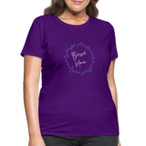 'Blessed Mama' Women's T-Shirt-Dark Colors - purple