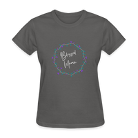 'Blessed Mama' Women's T-Shirt-Dark Colors - charcoal