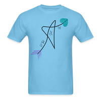 'Let That S**t Go' Unisex Classic T-Shirt-Light Colors - aquatic blue