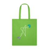 'Let That S**t Go' Tote Bag - lime green