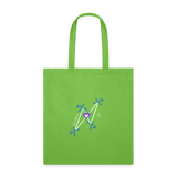'Unconditional Love' Tote Bag - lime green