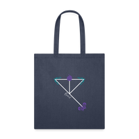 'Resilient' Tote Bag - navy