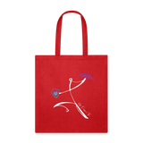 'My Empower Tee' Tote Bag - red
