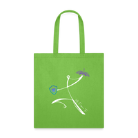 'My Empower Tee' Tote Bag - lime green