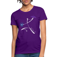 'My Empower Tee' Women's T-Shirt-Dark Colors - purple