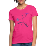 'My Empower Tee' Women's T-Shirt-Light Colors - fuchsia