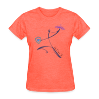 'My Empower Tee' Women's T-Shirt-Light Colors - heather coral