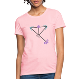 'Resilient' Women's T-Shirt-Light Colors - pink
