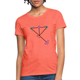 'Resilient' Women's T-Shirt-Light Colors - heather coral