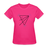 'Always Choose Love' Women's T-Shirt-Light Colors - fuchsia