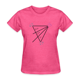 'Always Choose Love' Women's T-Shirt-Light Colors - heather pink