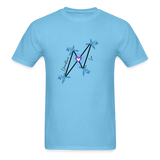 'Unconditional Love' Unisex Classic T-Shirt-Light Colors - aquatic blue