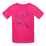 'My Empower Tee' Youth T-Shirt-Light Colors - fuchsia
