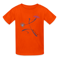'My Empower Tee' Youth T-Shirt-Light Colors - orange