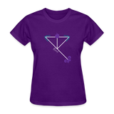 'Resilient' Women's T-Shirt-Dark Colors - purple